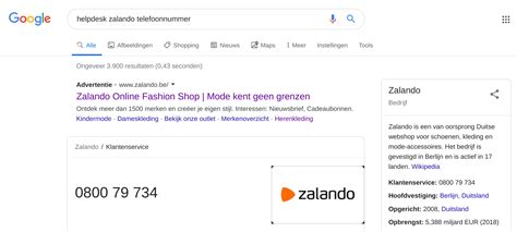 helpdesk zalando